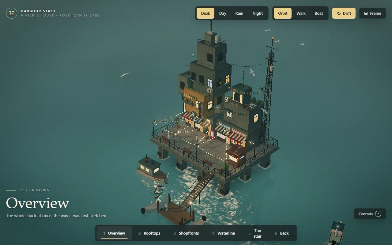 Screenshot of Harbour Stack