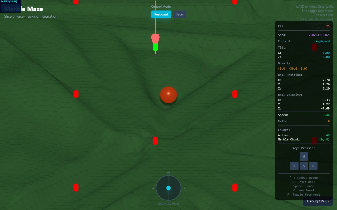 Screenshot of Marble Maze