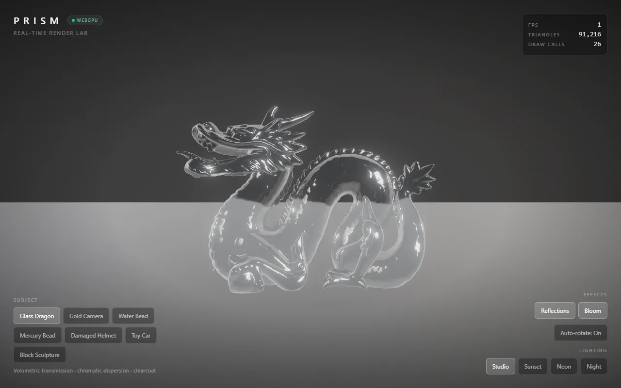 Screenshot of Prism